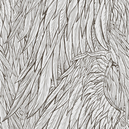 Birds wings vector seamless pattern backgroundのイラスト素材
