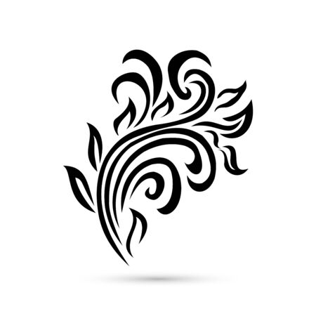 abstract tree iconのイラスト素材