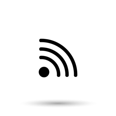 Wi-Fi Iconのイラスト素材