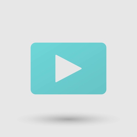 Play button iconのイラスト素材