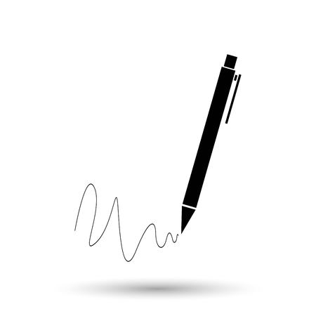 Pen iconのイラスト素材
