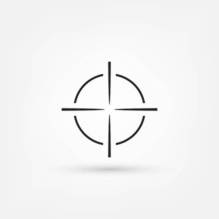 Aim iconのイラスト素材