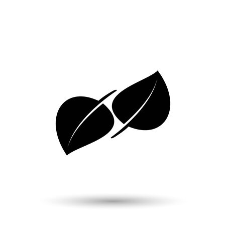 leaf iconのイラスト素材