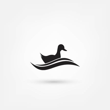 the figure shows the duckのイラスト素材