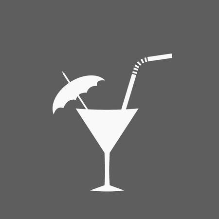cocktail iconのイラスト素材