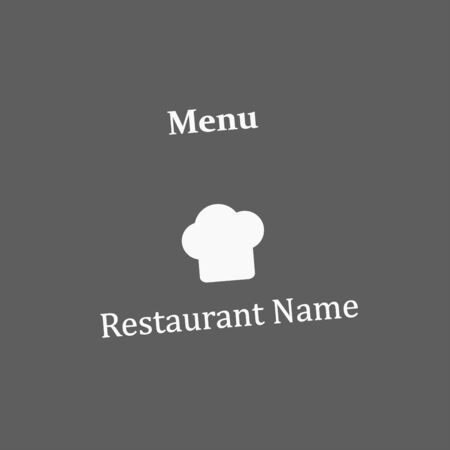 restaurant menu iconのイラスト素材