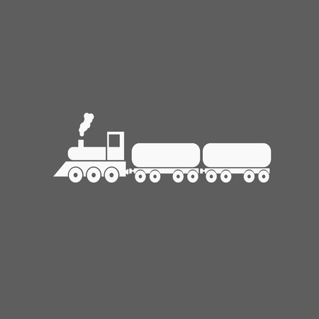 locomotive iconのイラスト素材