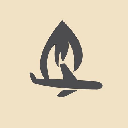 airplane symbolのイラスト素材