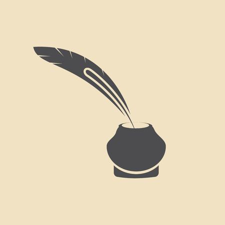 pen iconのイラスト素材