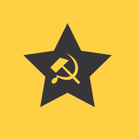 Communist starのイラスト素材