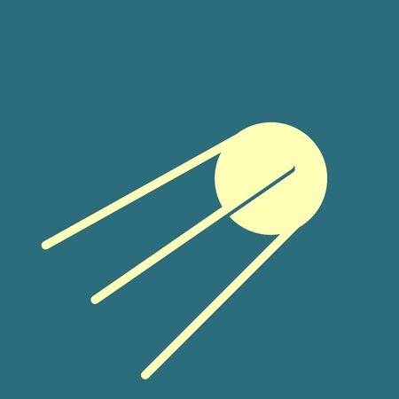 satellite iconのイラスト素材