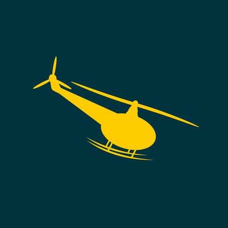 icon helicopterのイラスト素材