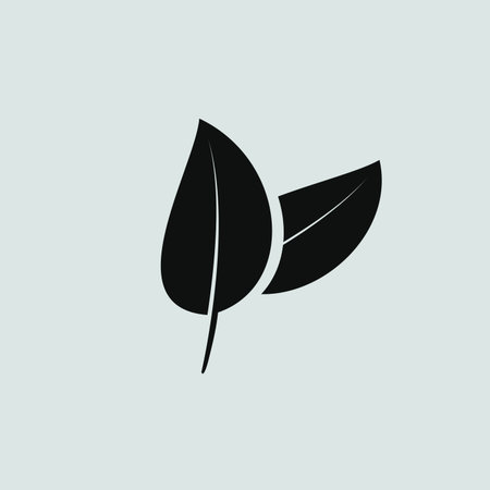 leaf vector icon