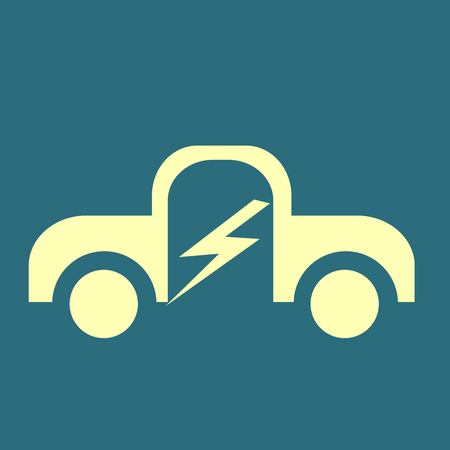 Electric carのイラスト素材