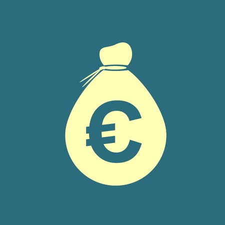 Money bag iconのイラスト素材