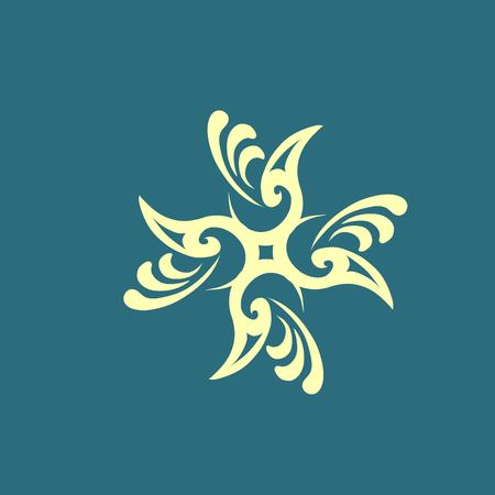 vector ornament In flower styleのイラスト素材