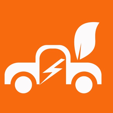 Electric carのイラスト素材