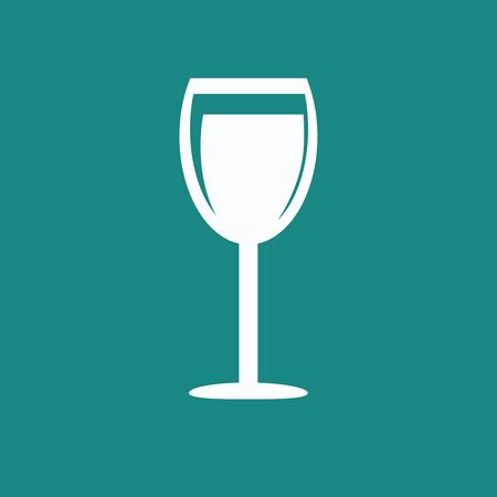 The wineglass iconのイラスト素材