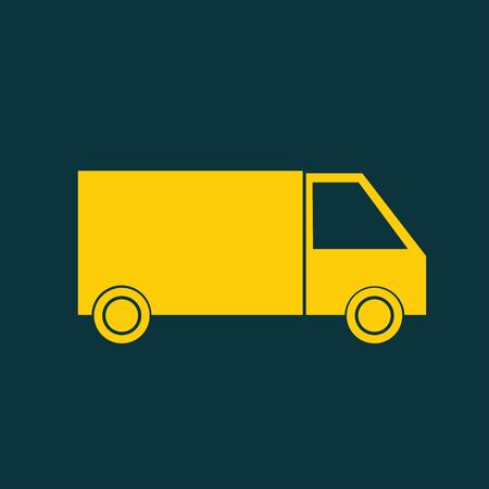 Delivery Truck iconのイラスト素材
