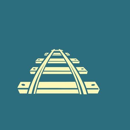 Railroad iconのイラスト素材
