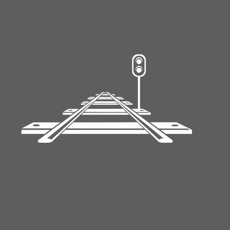 Railroad iconのイラスト素材