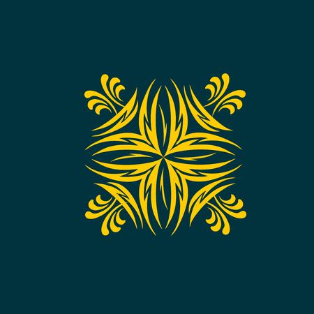 vector ornament In flower styleのイラスト素材