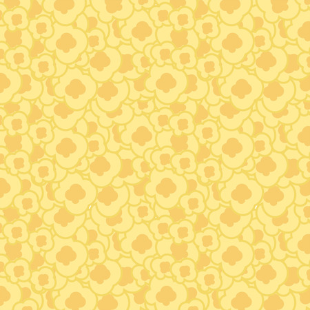 Popcorn circus cinema food tasty seamless pattern vector illustration. Popcorn sweet food flat vector seamless pattern.のイラスト素材