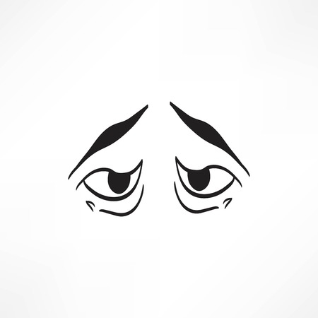 Eye vector sketch icon isolated on background. Hand drawn Eye icon. Eye sketch icon for infographic, website or app.のイラスト素材