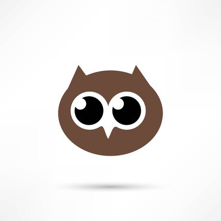 Owl iconのイラスト素材