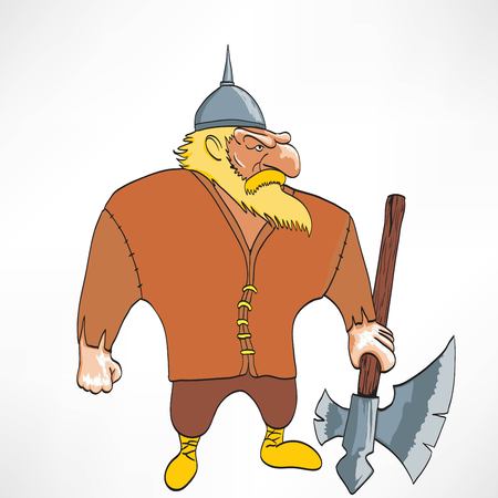 viking illustrationのイラスト素材