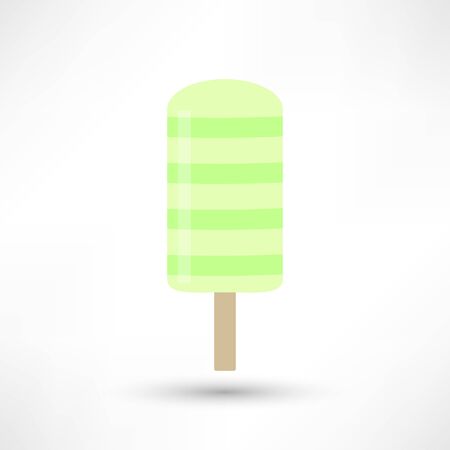 Ice cream vector sign illustrationのイラスト素材