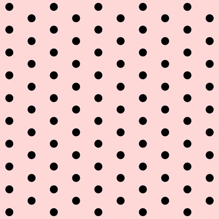 seamless Polka dot backgroundのイラスト素材