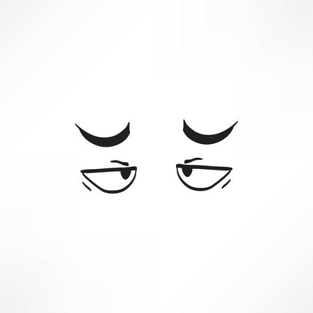 Eye vector sketch icon isolated on background. Hand drawn Eye icon. Eye sketch icon for infographic, website or app.のイラスト素材