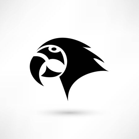 Parrot iconのイラスト素材