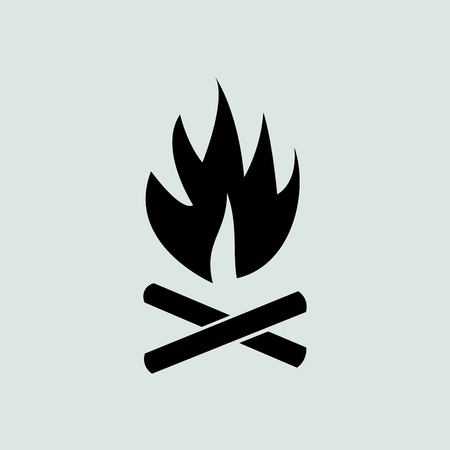 Fire Icon.のイラスト素材