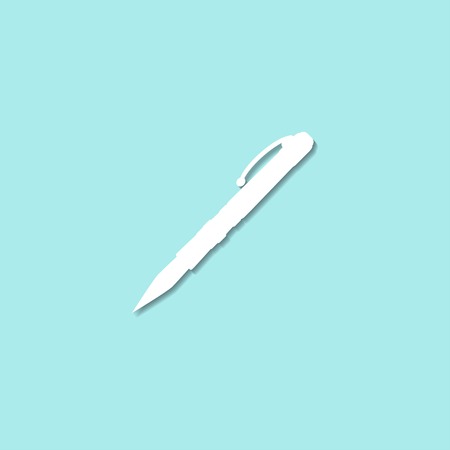 Pen Iconのイラスト素材
