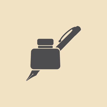 Pen Iconのイラスト素材