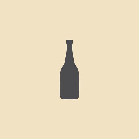bottle of wineのイラスト素材