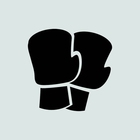 Boxing glove iconのイラスト素材