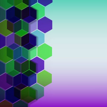 Abstract background with geometric patternのイラスト素材