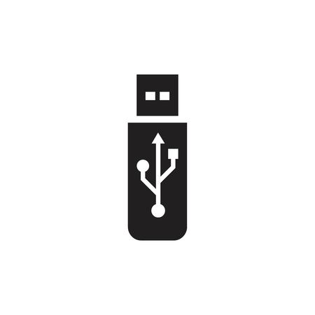 usb icon -  vector illustration.のイラスト素材