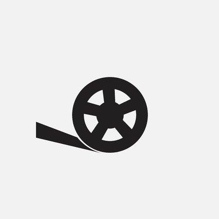 Video and movie icon.  Vectorのイラスト素材