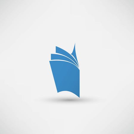 Vector book Iconのイラスト素材