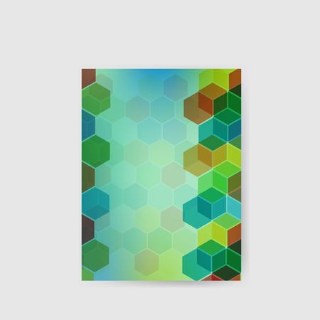 Hi-tech abstract background poster . Geometric vector designのイラスト素材