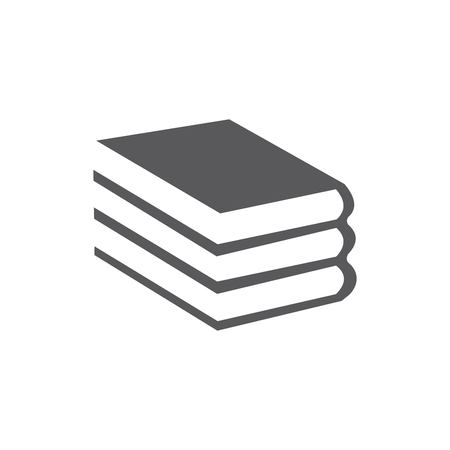 Book icon isolated on white backgroundのイラスト素材