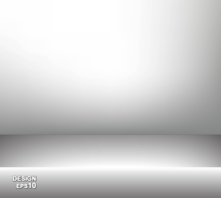 Vector Empty pastel white color studio table room backgroundのイラスト素材