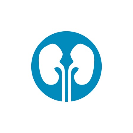Human kidneys iconのイラスト素材