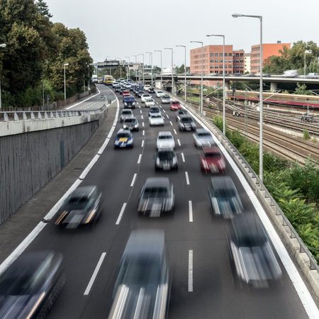 highway near a sbahn