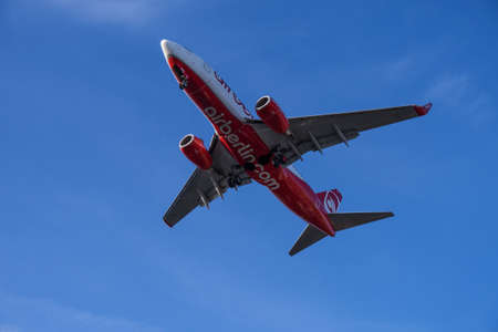 air berlin airplane  only editorial use のeditorial素材