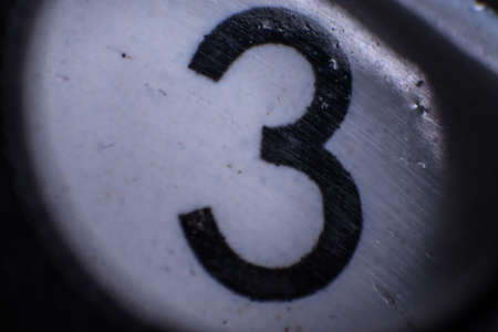 number zeroの写真素材